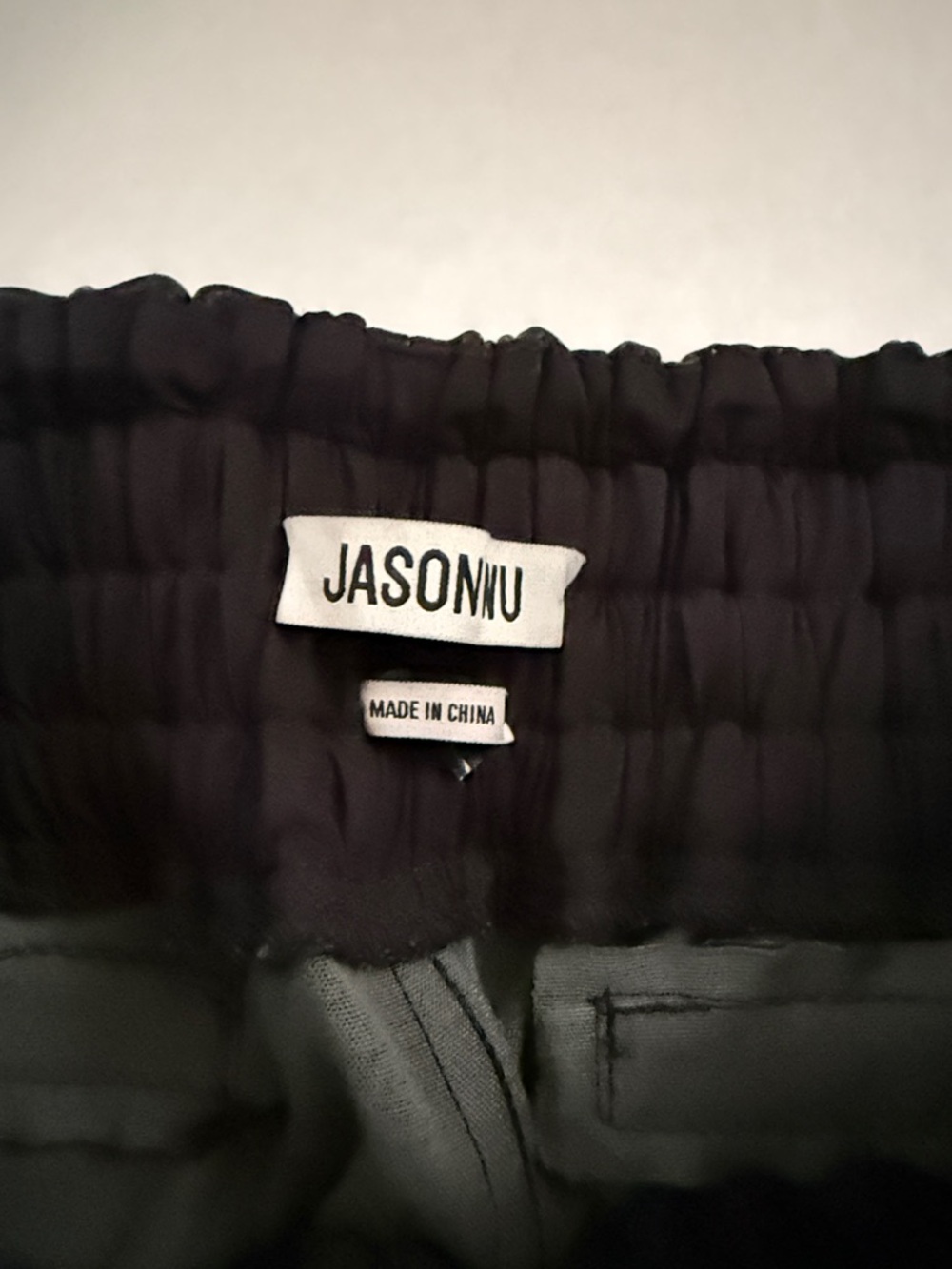 Jason Wu Black High Waist Soft Leather Pants - Picture 3 of 7